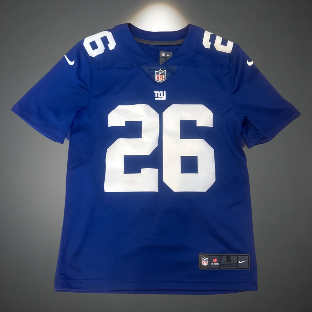 Like new Nike NFL NY Giants Saquon Barkley Jersey S